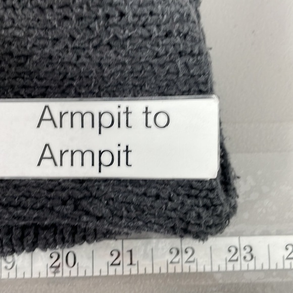 EILEEN FISHER Sweater Pullover Turtleneck Grey Nubby Knit Size XS - Picture 12 of 12